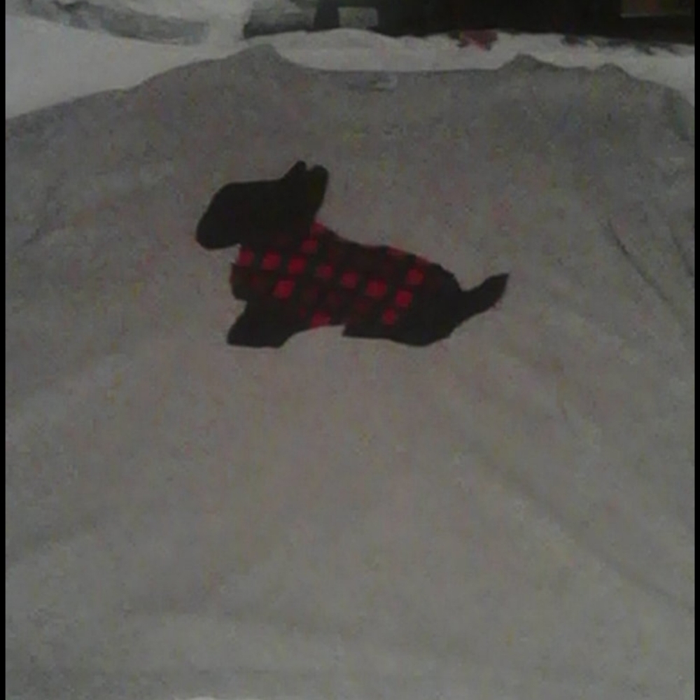 COPY - Light weight Sweater with Scottie Dog